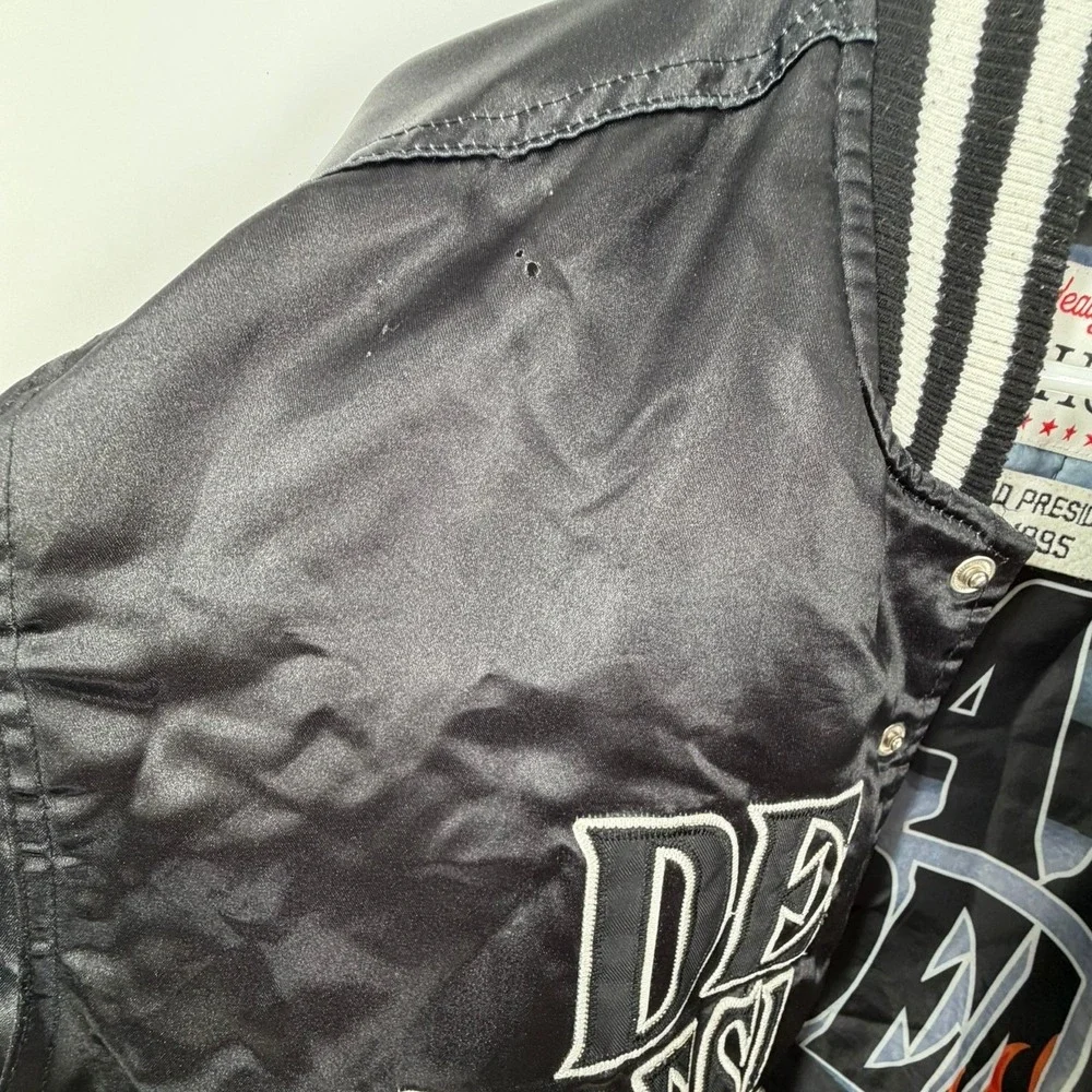 Hodgdon Classics Dead Presidents 1995 Double Sided Movie AOP Jacket Men's Size L